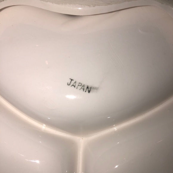 - Vintage Blue Serving Dish - Picture 3 of 3